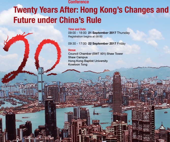 Conference Twenty Years After Hong Kong’s Changes and Future under